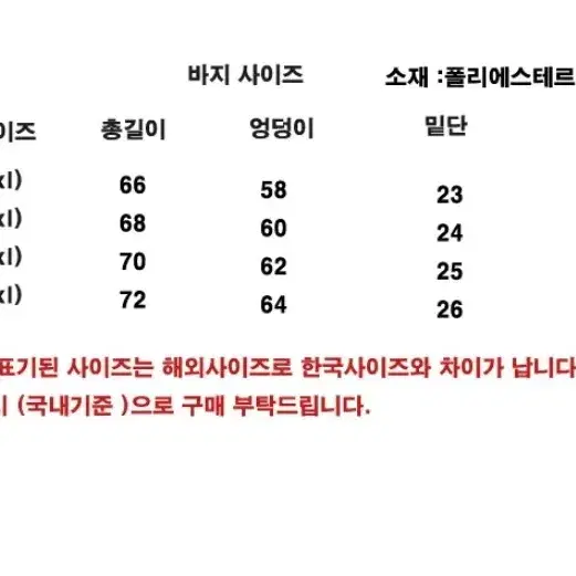 남자 빅사이즈7부반바지7부바지(36까지)