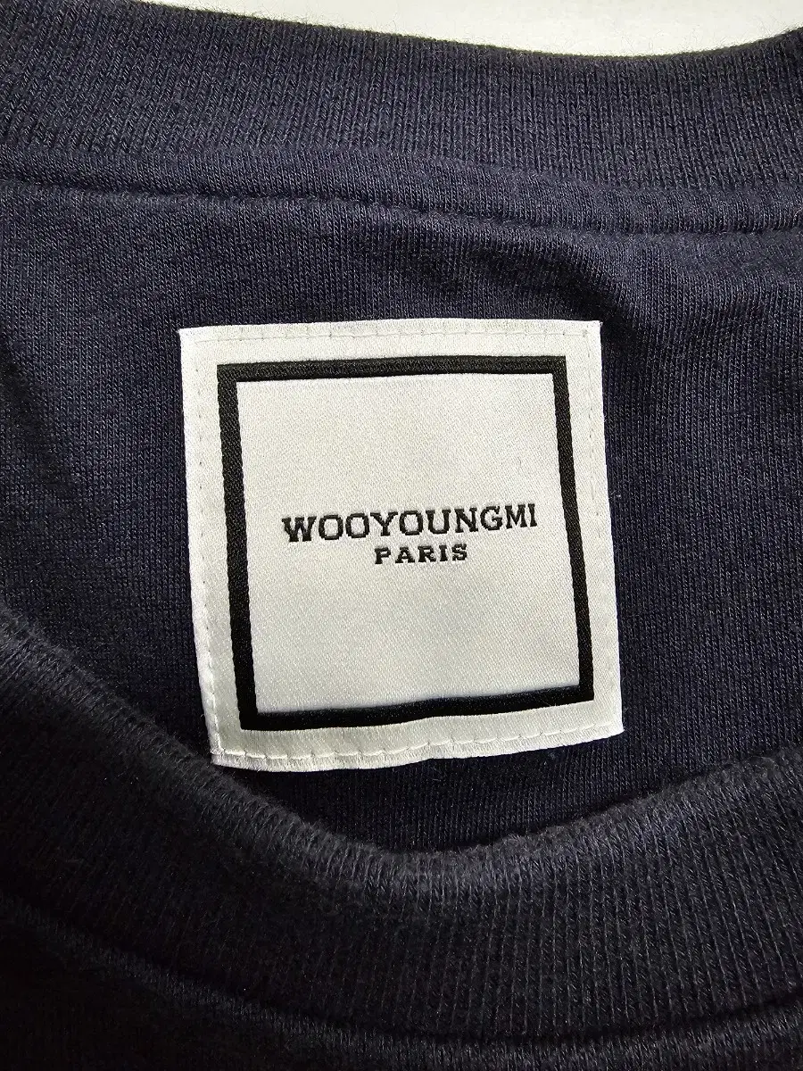 (Genuine) Wooyoung Mi Flower Red Back Logo Man to Man Keum Size 50