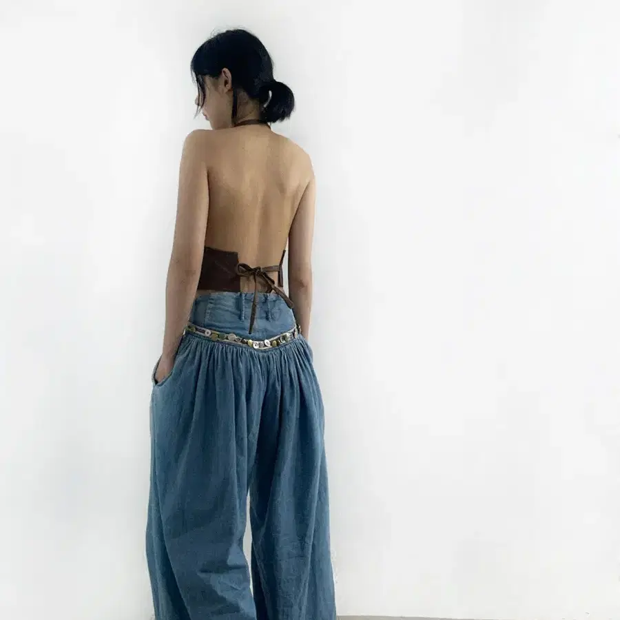 [캐피탈] KAPITAL denim flare pants