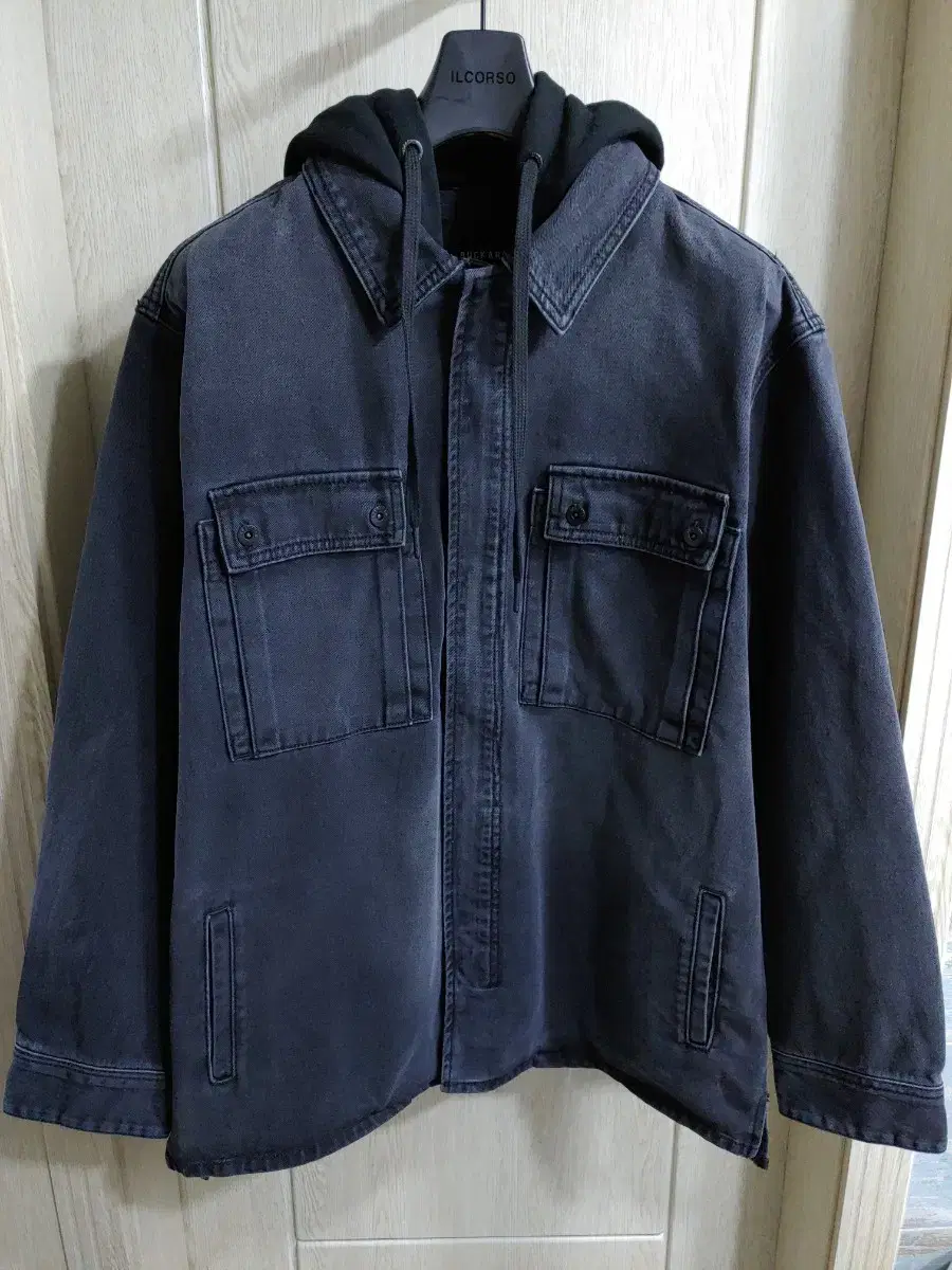 [Edit Shop] Greencast Washed Denim Jacket