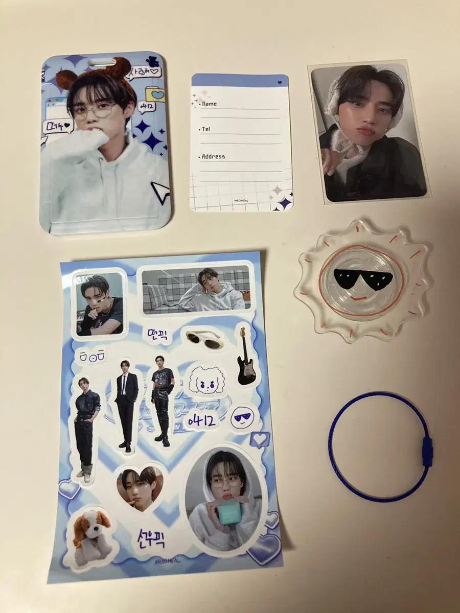 The Boyz sunwoo mediheal photocard goods set to sell