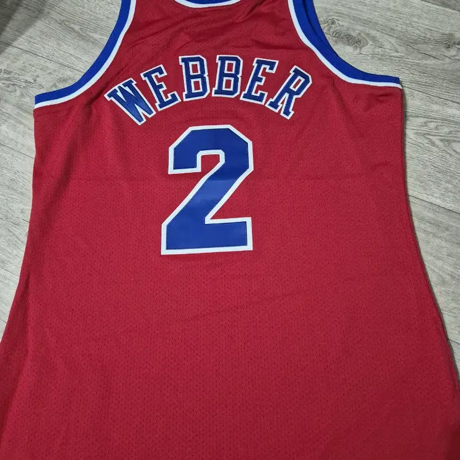 워싱턴 불렛츠 웨버 webber nba 개임용 정품 져지 유니폼