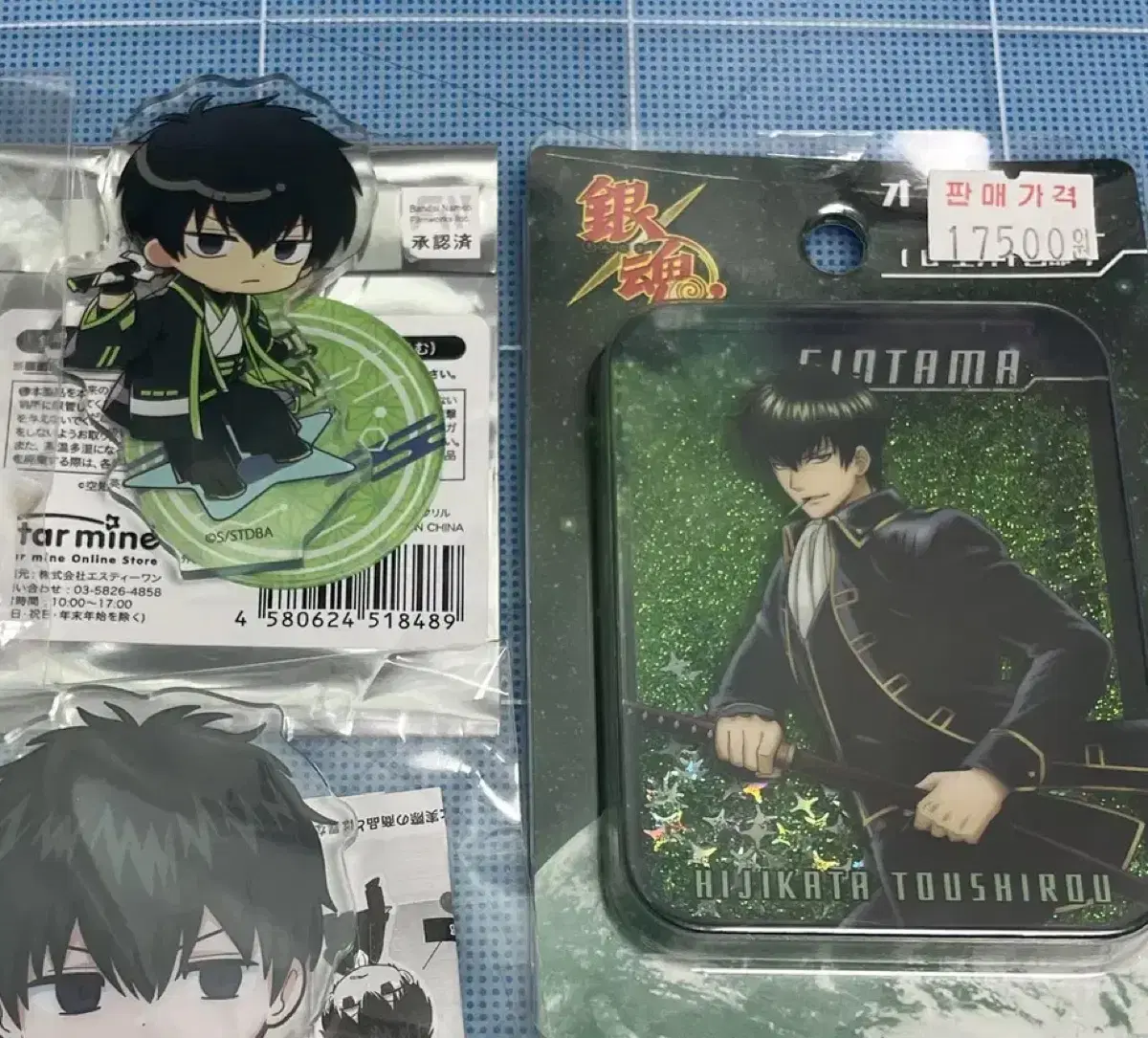 Gintama Hijikata acrylic Sackcloth Pasha Training acrylic Oyin Kadokyara WTS