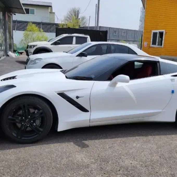 쉐보레 콜벳 C7 프론트 바디 키트 / 앞범퍼 ZR1 스타일 룩