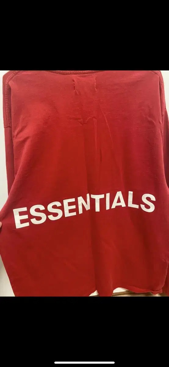 Pier of God Essential Red Long Sleeve18F/W