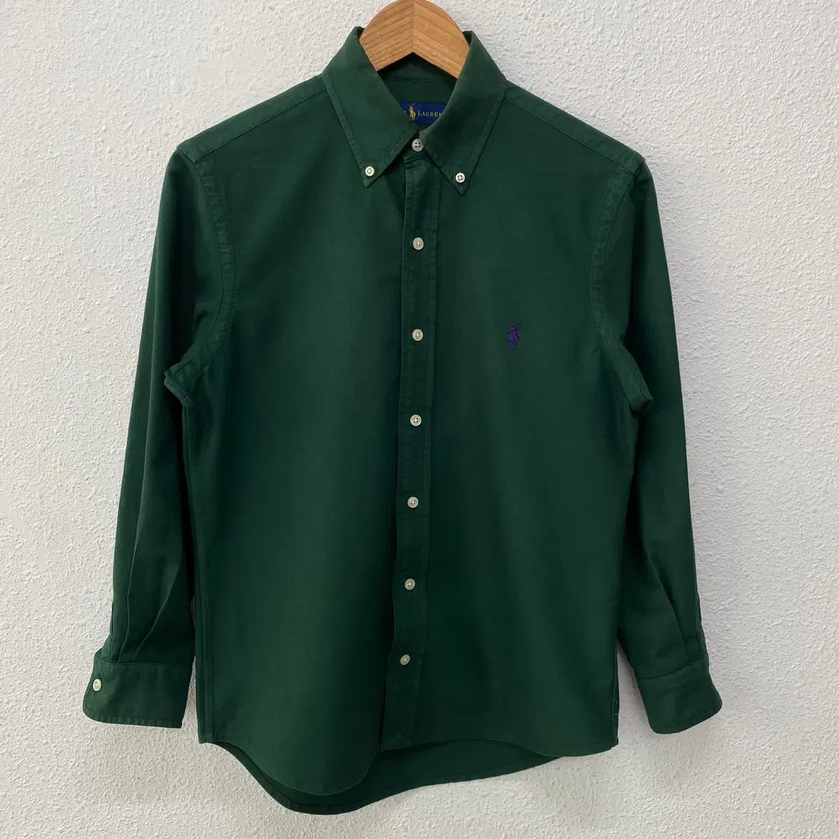 [XS] New Polo Ralph Lauren Solid Color Long Sleeve Shirt N2019