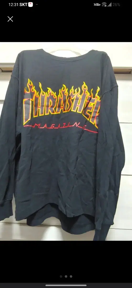 구제 Thrasher 트래셔 롱슬리브