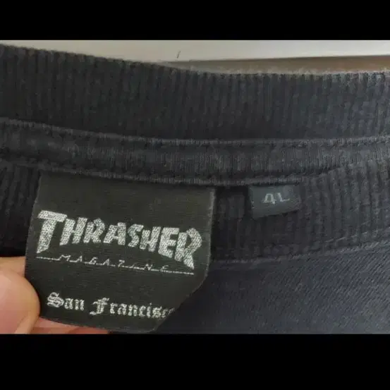 구제 Thrasher 트래셔 롱슬리브