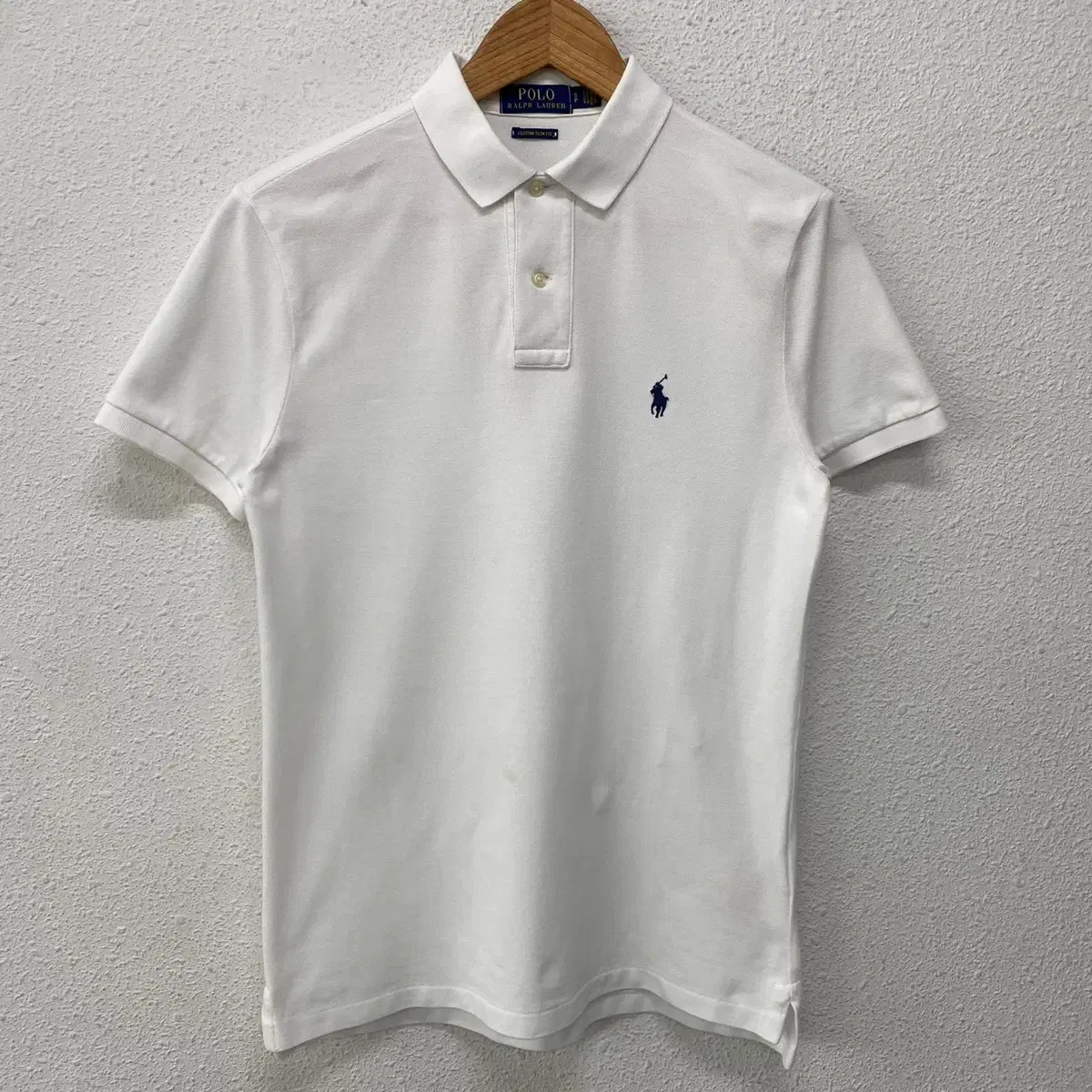 [95] New Polo Ralph Lauren Custom Slim Fit White PK Karate N2018