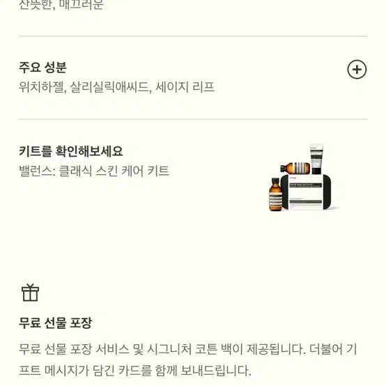 새상품) 이솝 인투마인드 폼클렌저+더스트백 ( 정가 37000원)