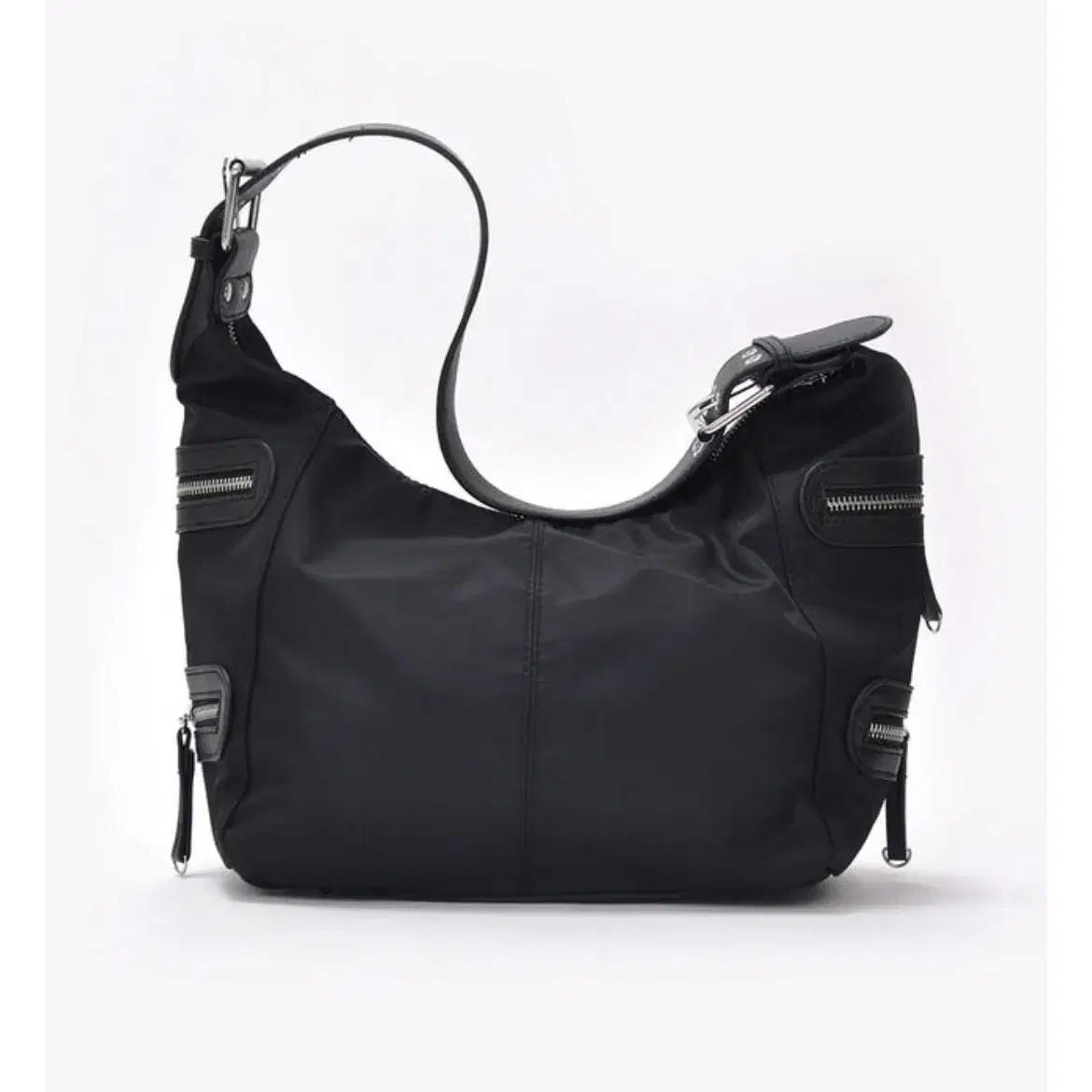 belt shoulder bag black