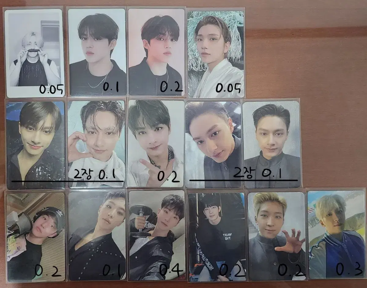 Seventeen Heaven 17 photocard tc WTS