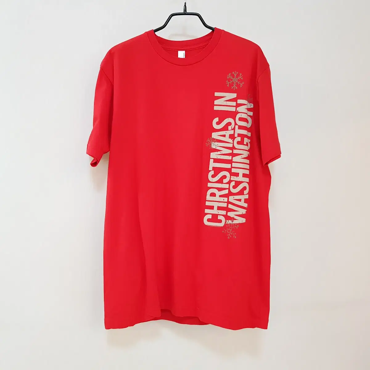 AA American Apparel Christmas in Washington Short Sleeve T-Shirt C479