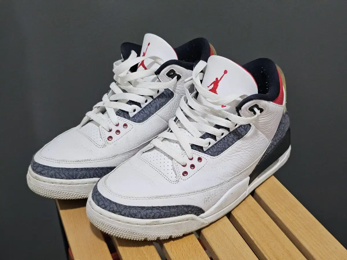 Nike Jordan 3 Denim Fire Red 270