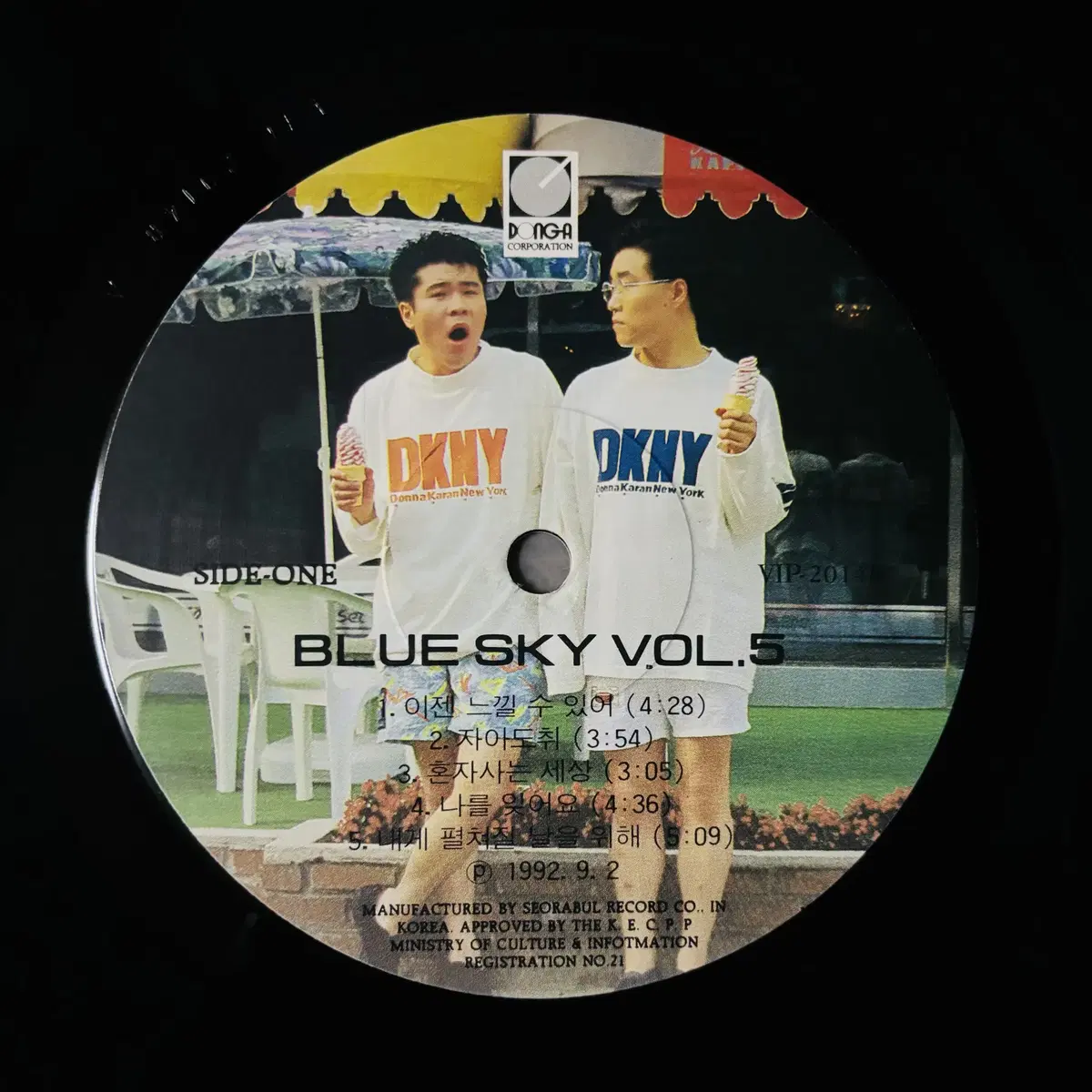 [가요LP] 푸른하늘 5집 - Blue Sky Vol. 5