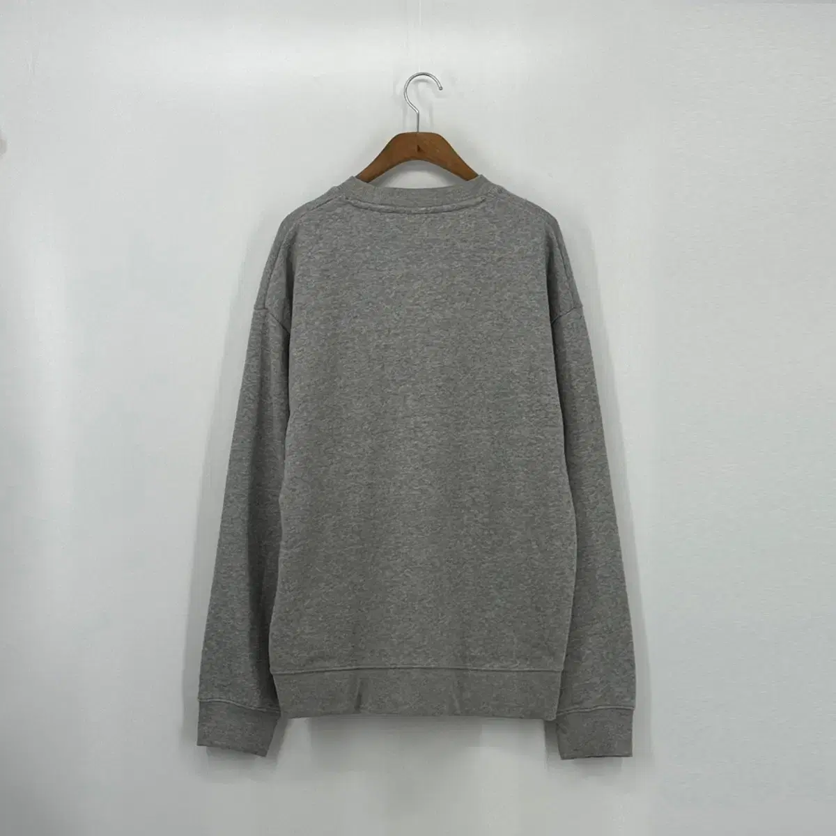 WHO.A.U 후아유 맨투맨 티셔츠 (XL size / GRAY)