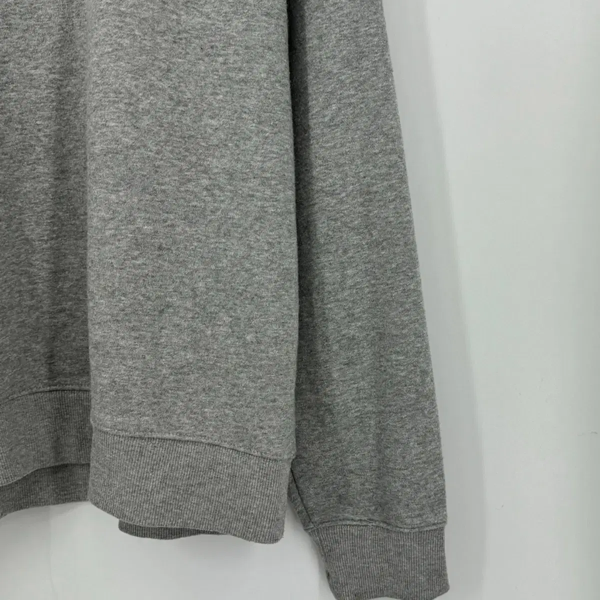 WHO.A.U 후아유 맨투맨 티셔츠 (XL size / GRAY)