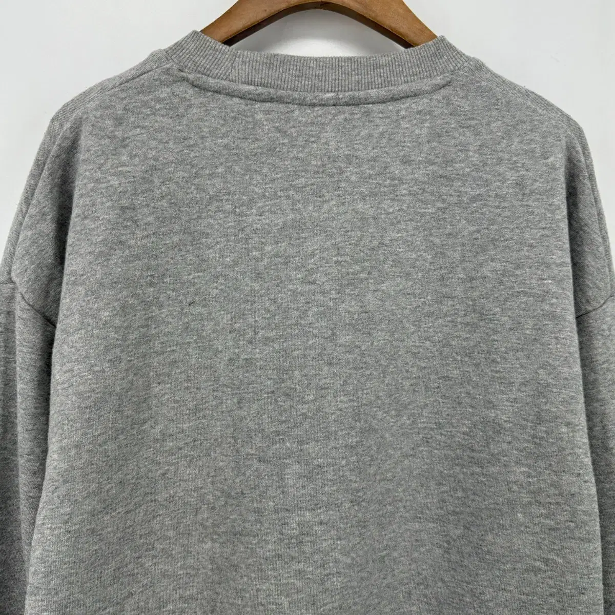 WHO.A.U 후아유 맨투맨 티셔츠 (XL size / GRAY)