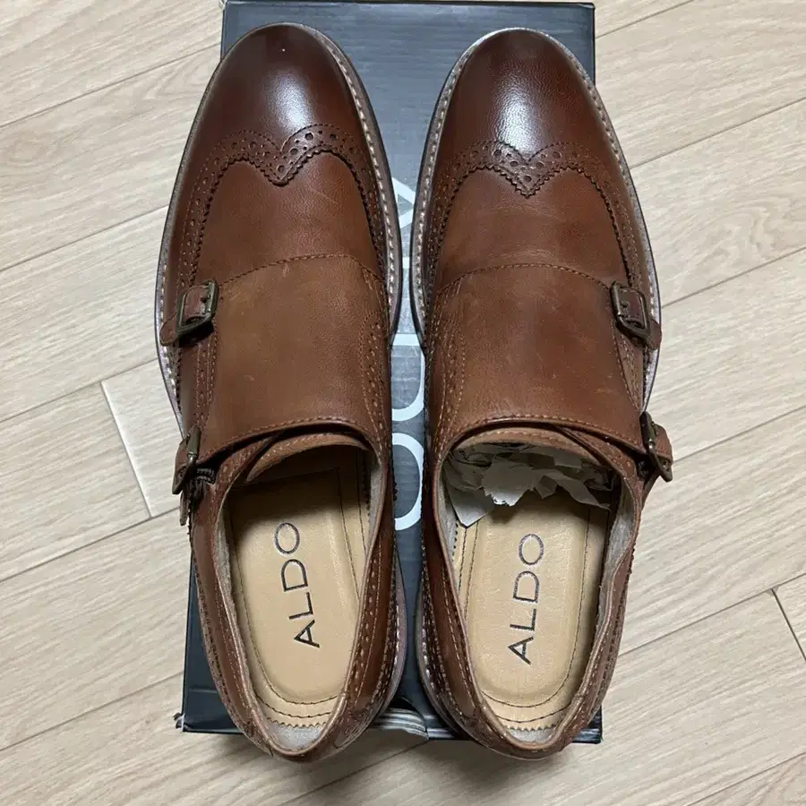 (새상품) 알도(ALDO) 몽크 남성구두