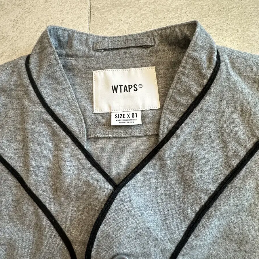 더블탭스 wtaps 19ss 리그셔츠