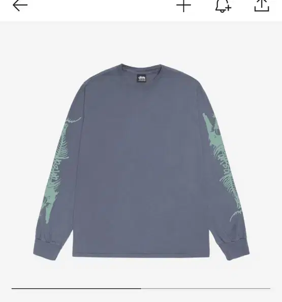 Stussy Barracuda Long Sleeve Long Sleeve XL