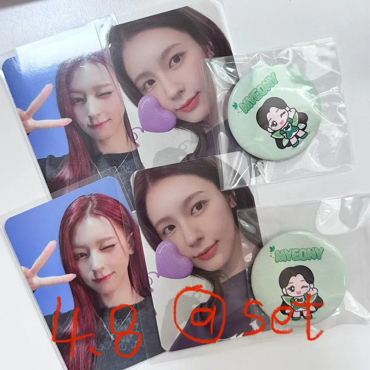 Idle in NeverRend 6th Anniversary pop up md photocard WTS