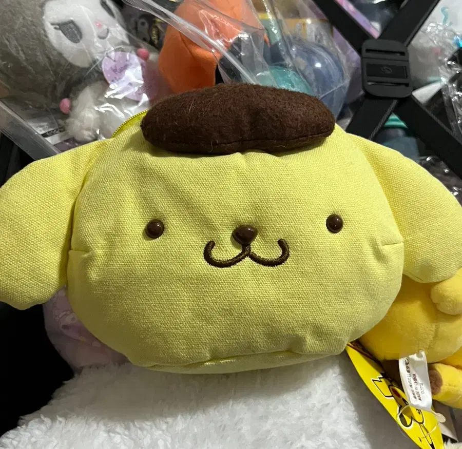 Sanrio Pompompurin Face Pow