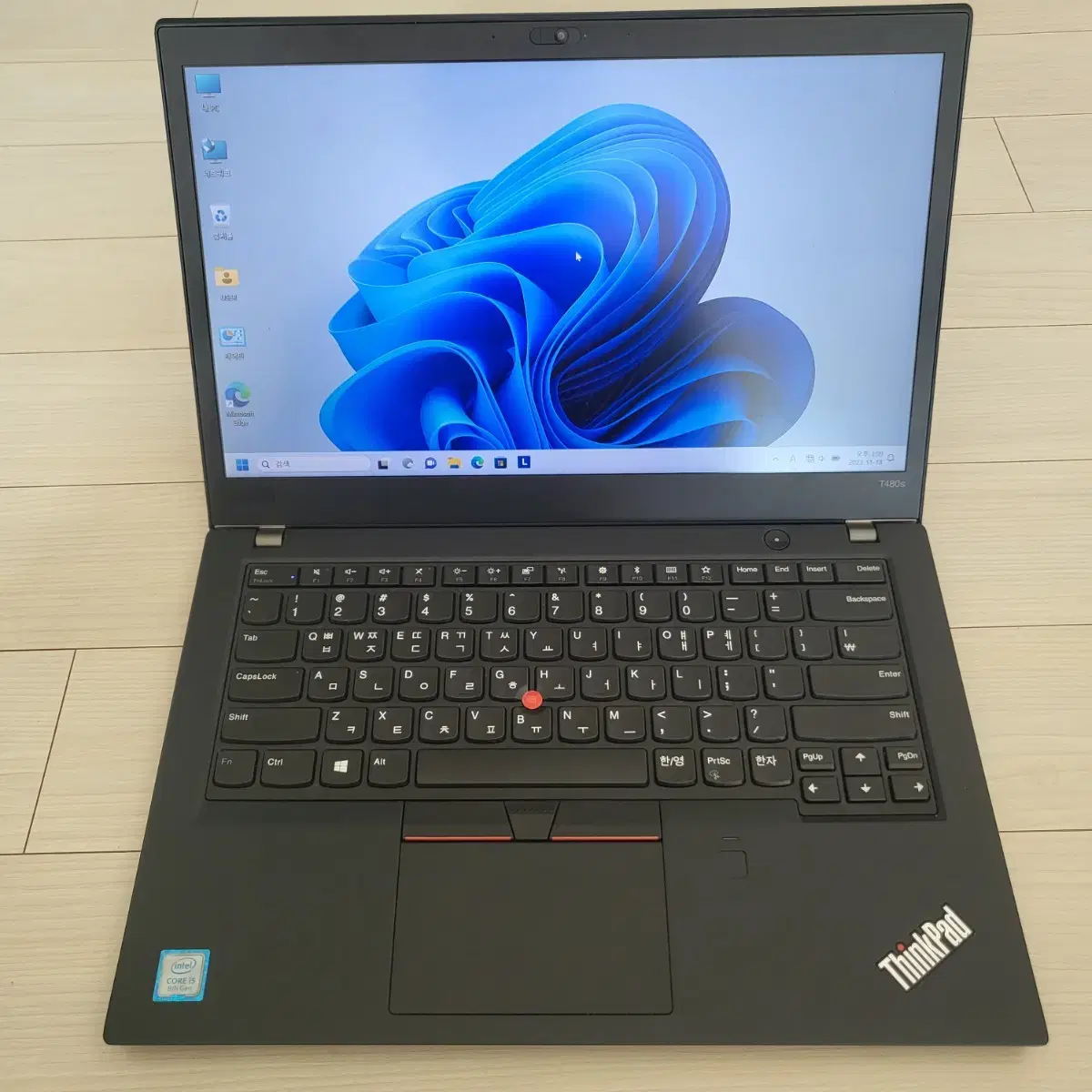 레노버 T480s 중고노트북-i5/8GB/256GB