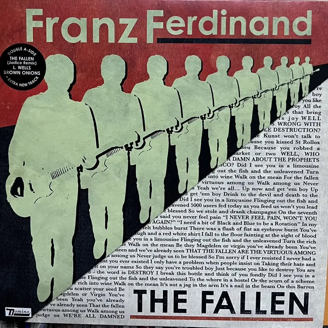 프란츠 퍼디난드 Franz Ferdinand-The Fallen lp