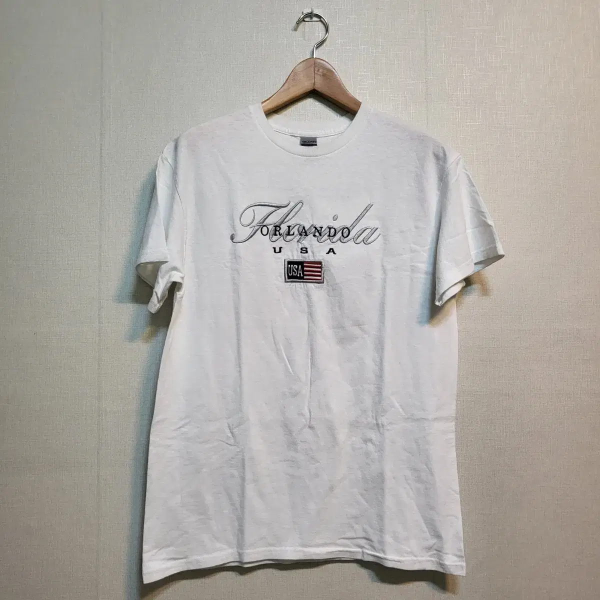 A422 [M] Gildan Heavy Cotton Orlando USA T-shirt