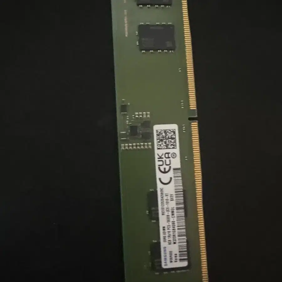 램 ddr5 8기가 5600 두개 두개다 삼성제품입니다