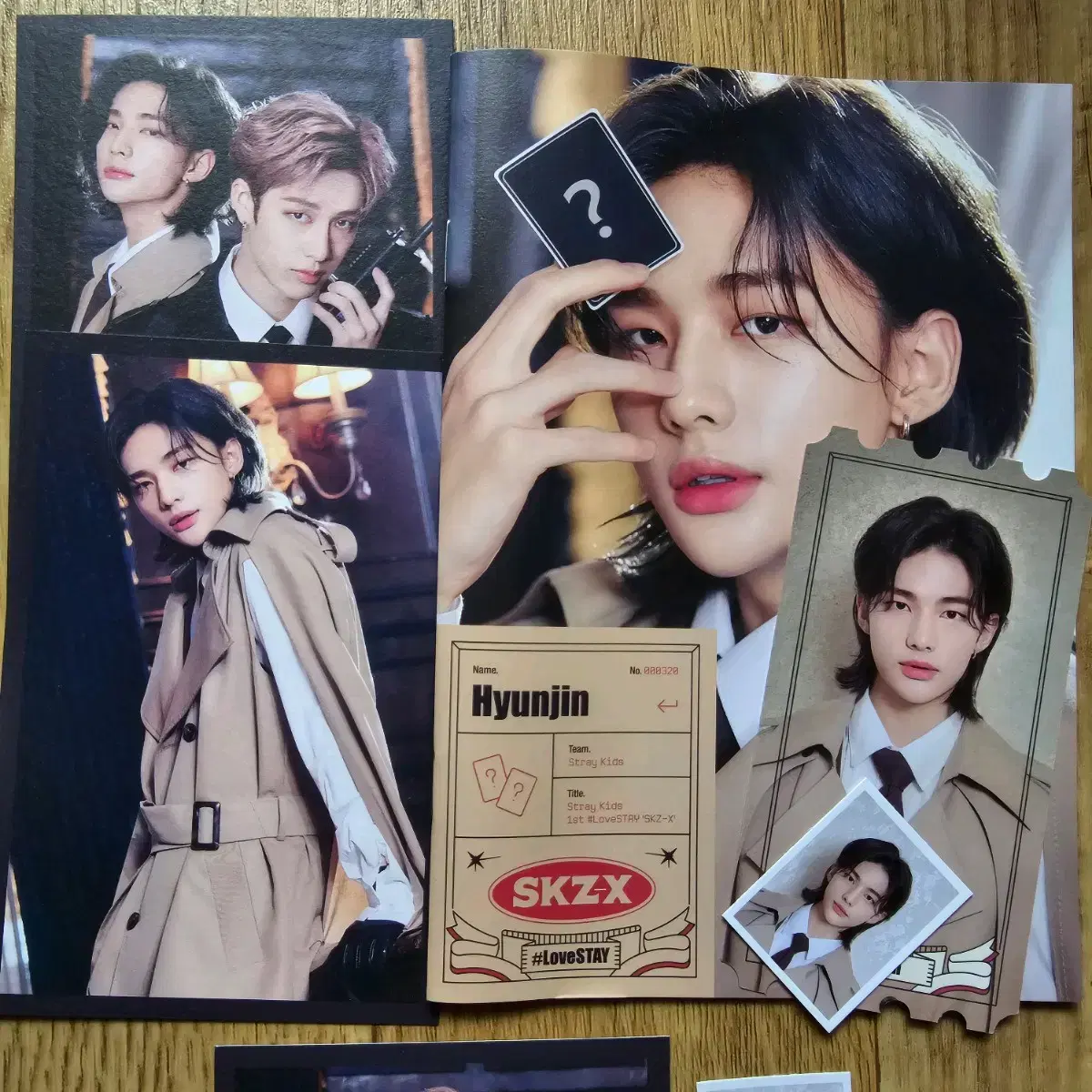 Straykids SKZ-X Photobook, PhotoTickets, FramePhoto Hyunjin