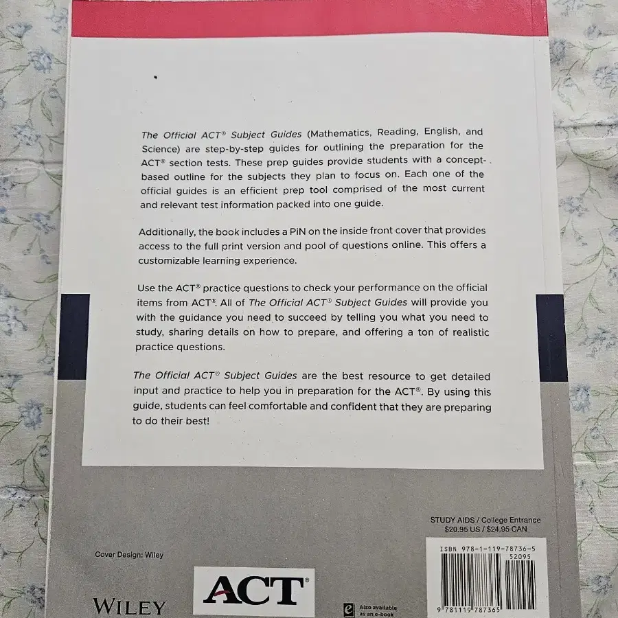 ACT SCIENCE GUIDE 2nd Edition 교재