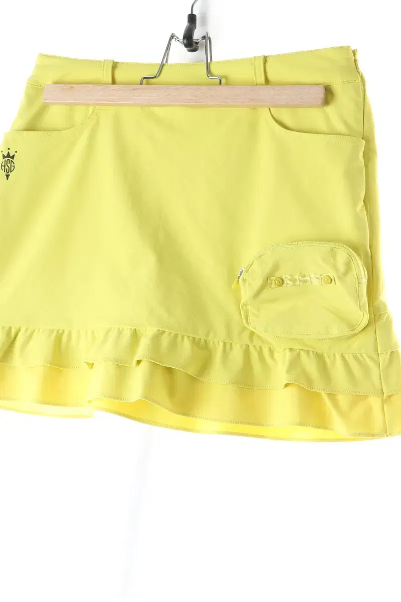 W(S) hedges skirt skirt yellow golf athletic limited edition-DC7