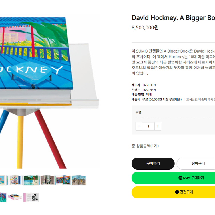 David Hockney. A Bigger Book