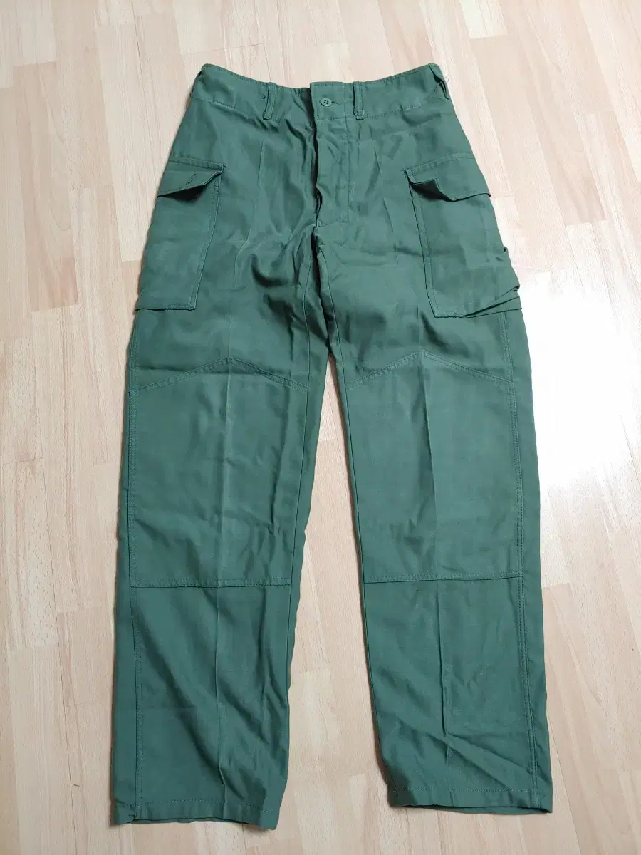 떨이-서울의봄 7080 지급품 min pattern military uniform gunbun pants (한국사이즈30인치)