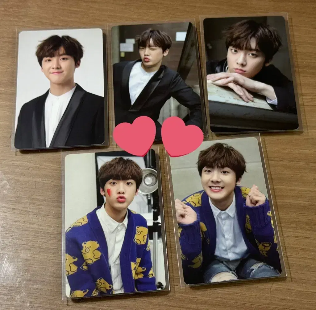 astro yoon sanha 2017 aaf photocard set