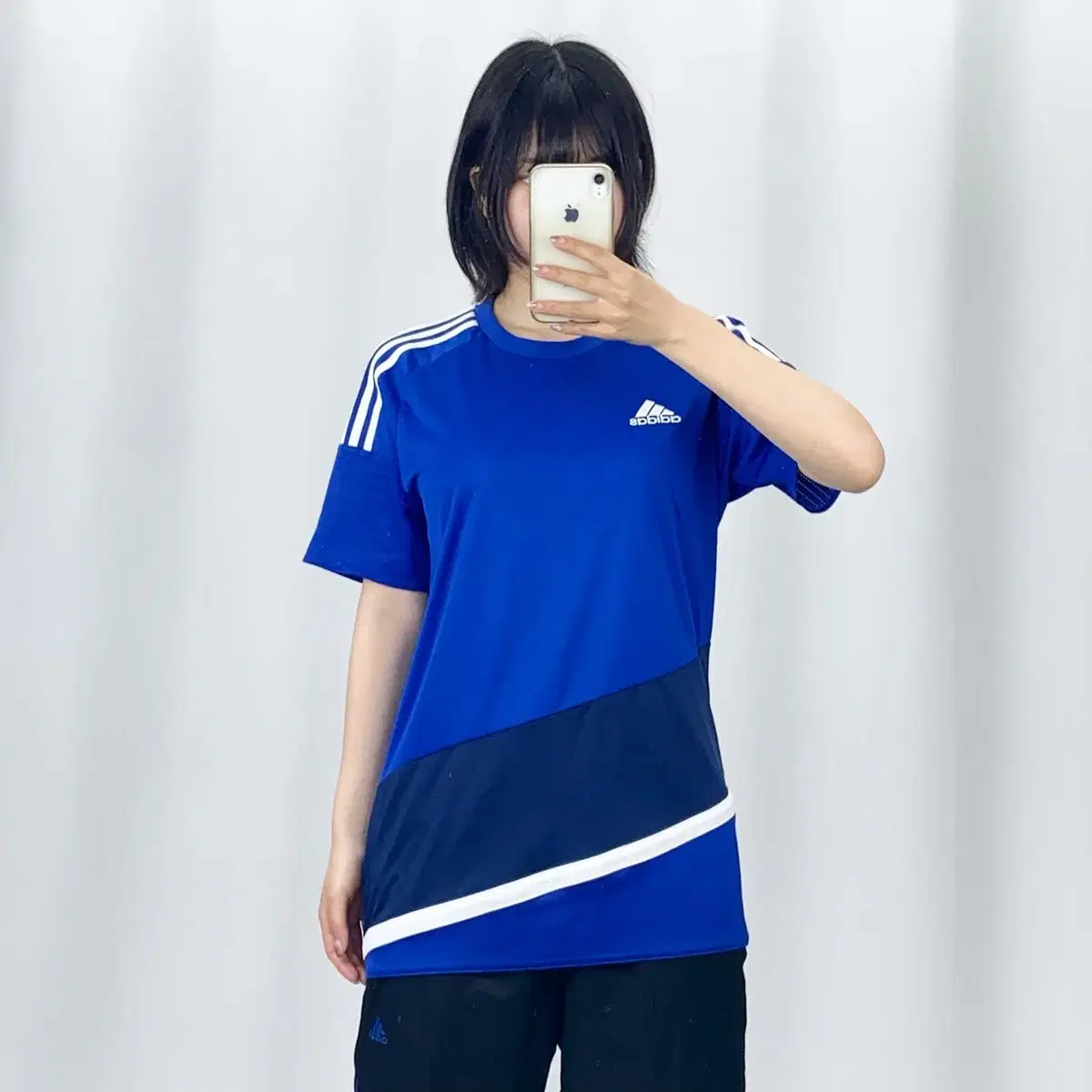 [M]Adidas Bloo Colorblocked Functional Short Sleeve Tee CH4873