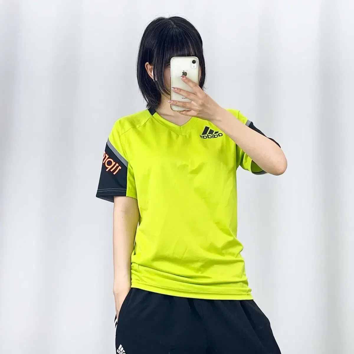 [M]Adidas Lime Functional Vahn Short-Sleeved T-Shirt CH4875