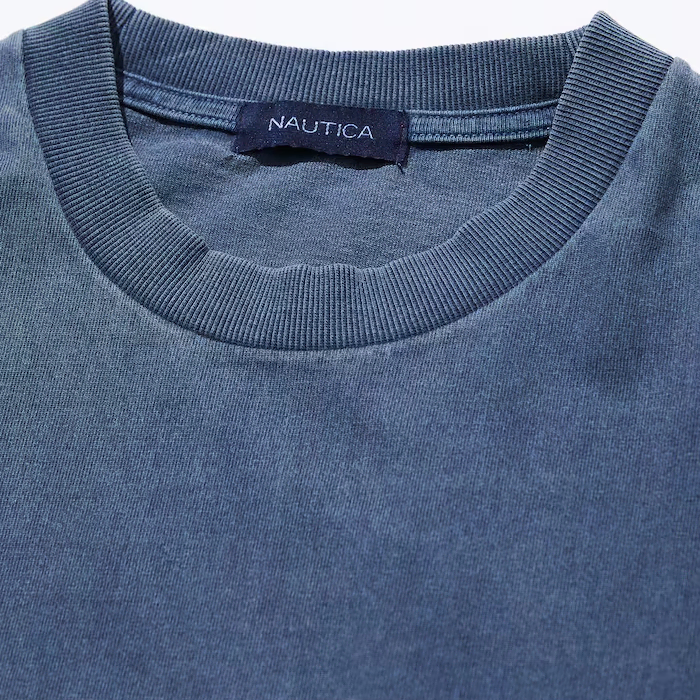 [해외] NAUTICA 노티카 피그먼트 다이드 펠트 패치 반팔 티셔츠