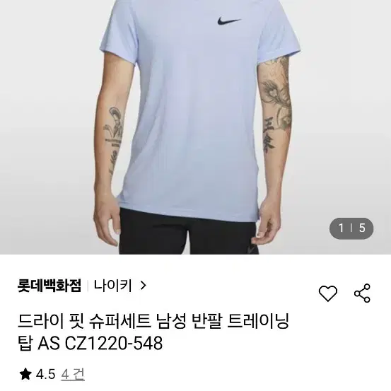 나이키 반팔티 105