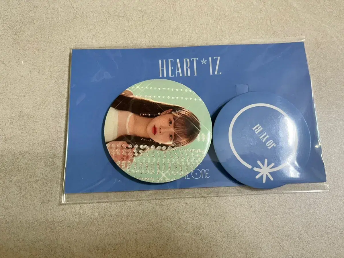 Yuri Jo's HEART IZ Badge is new