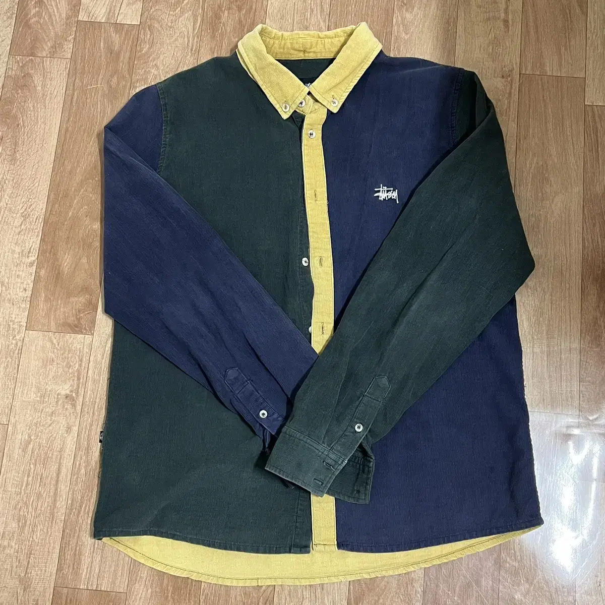 [ Last Price ] Stussy Corduroy Long Sleeve Shirt