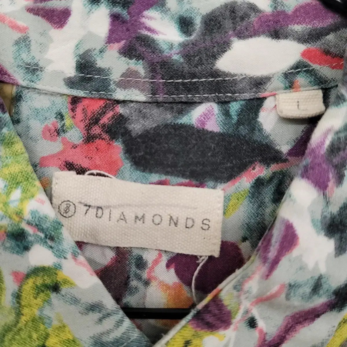 [100/L] 7DIAMONDS 하와이안 셔츠 팝니다.