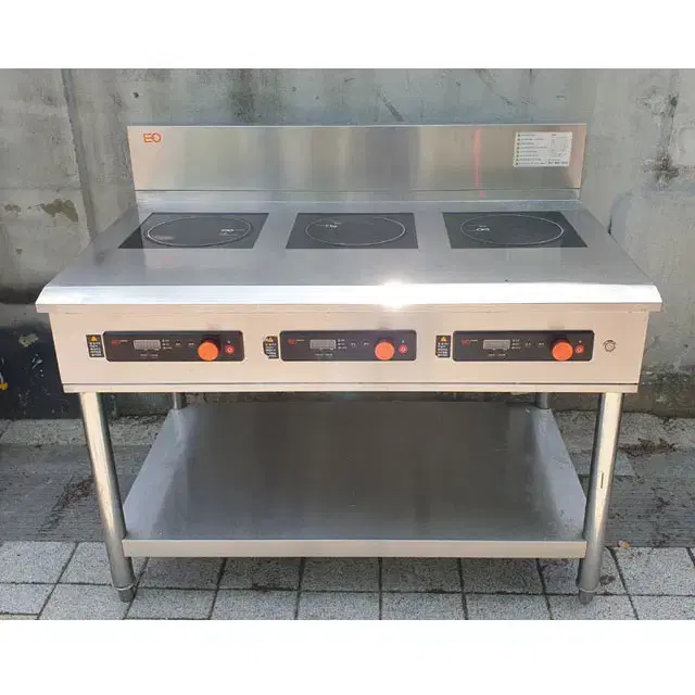 중고 이오인덕션 1200 3구 인덕션 높은렌지(380v, 10.5kw)