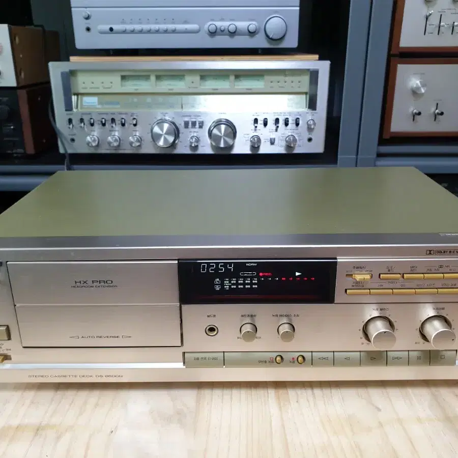 인켈 카세트데크 DS-8500G 골드색상