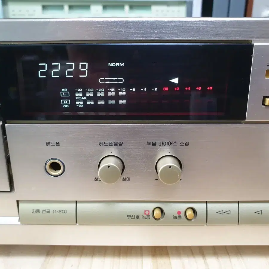 인켈 카세트데크 DS-8500G 골드색상