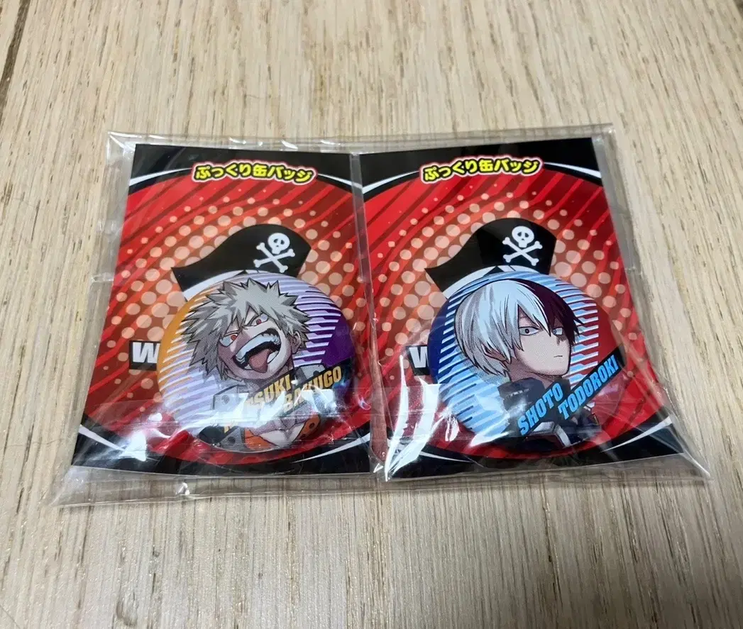 Bakugo Todoroki Original Convex Can Badge