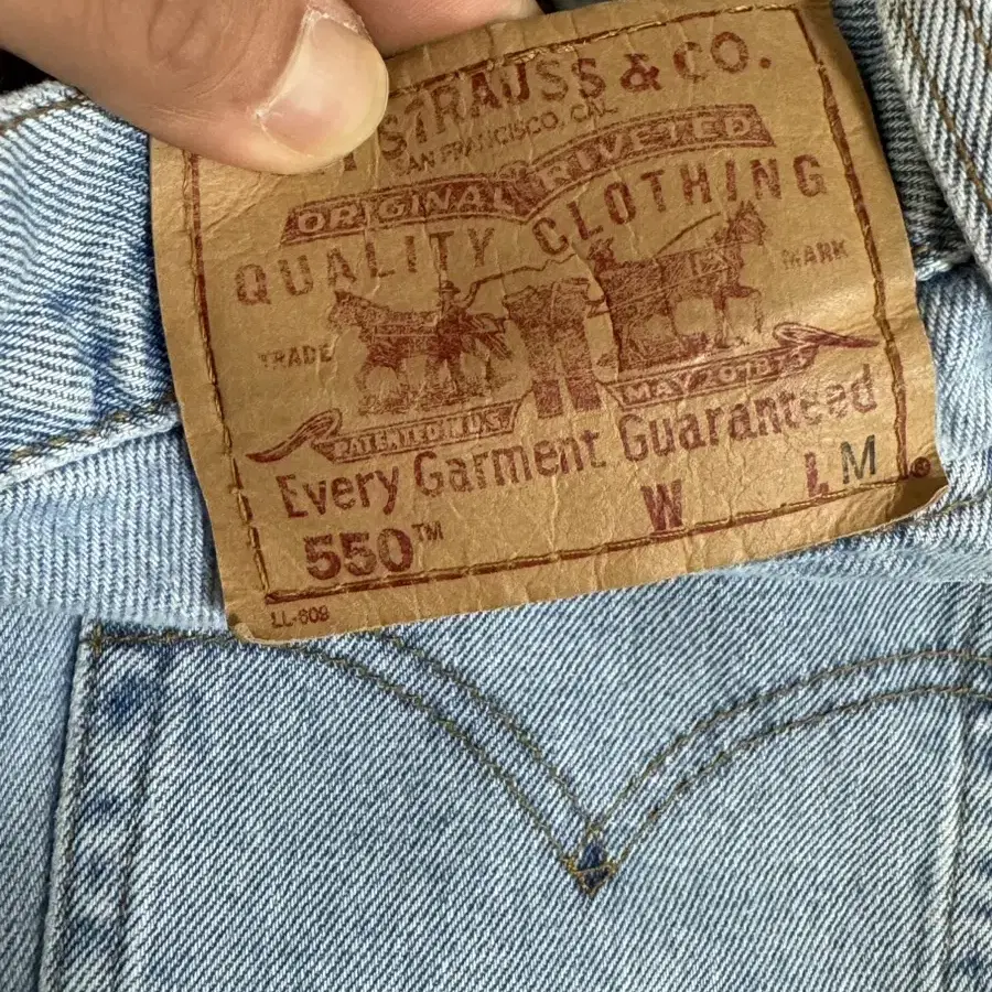 00s levis 리바이스 550 릴렉스핏 데님팬츠