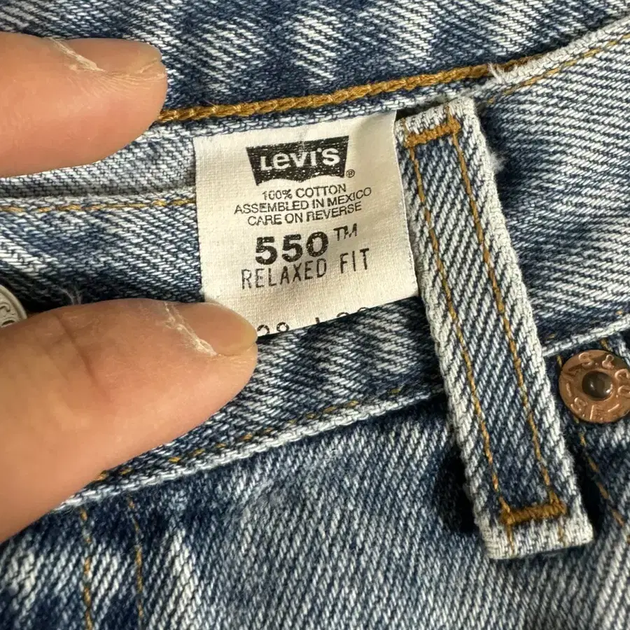 00s levis 리바이스 550 릴렉스핏 데님팬츠